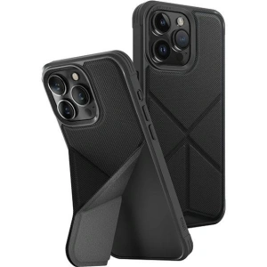 Etui UNIQ Transforma Apple iPhone 15 Pro MagClick Charging czarny/ebony black
