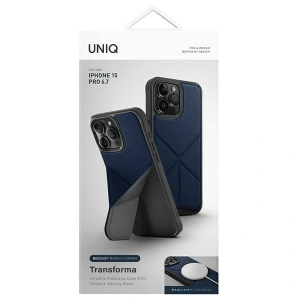 Kup Etui UNIQ Transforma Apple iPhone 15 Pro Max MagClick Charging niebieski/electric blue - UNIQ991 - {ean13} - Sklep Home Screen