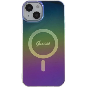 Etui Guess GUHMP15MHITSK Apple iPhone 15 Plus / 14 Plus hardcase IML Iridescent MagSafe wielokolorowy/rainbow