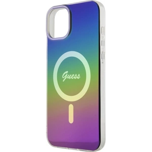 Etui Guess GUHMP15MHITSK Apple iPhone 15 Plus / 14 Plus hardcase IML Iridescent MagSafe wielokolorowy/rainbow