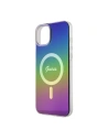 Buy Guess GUHMP15MHITSK Apple iPhone 15 Plus / 14 Plus hardcase IML Iridescent MagSafe rainbow - GUE2880 - {ean13} - Home Screen Store Europe