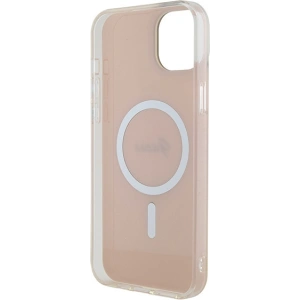 Etui Guess GUHMP15MHITSP Apple iPhone 15 Plus / 14 Plus hardcase IML Iridescent MagSafe różowy/pink