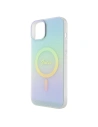 Kup Case Guess GUHMP15MHITSQ Apple iPhone 15 Plus / 14 Plus Hardcase IML Iridescent MagSafe türkis/turquoise - GUE2882 - {ean13} - Sklep Home Screen