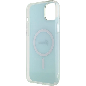 Etui Guess GUHMP15MHITSQ Apple iPhone 15 Plus / 14 Plus hardcase IML Iridescent MagSafe turkusowy/turquoise