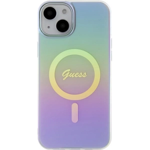 Etui Guess GUHMP15MHITSU Apple iPhone 15 Plus / 14 Plus hardcase IML Iridescent MagSafe fioletowy/purple