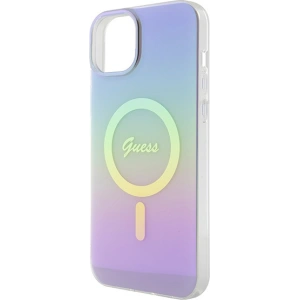 Etui Guess GUHMP15MHITSU Apple iPhone 15 Plus / 14 Plus hardcase IML Iridescent MagSafe fioletowy/purple