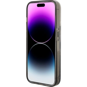 Etui Karl Lagerfeld KLHCP15LLKKNSK Apple iPhone 15 Pro hardcase Liquid Glitter Ikonik transparent