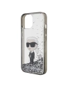 Kup Karl Lagerfeld Apple Caz KLHCP15SLKNSK iPhone 15 hardcase Liquid Glitter Ikonik transparent - KLD1699 - {ean13} - Sklep Home Screen
