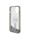 Kup Karl Lagerfeld Apple Caz KLHCP15SLKNSK iPhone 15 hardcase Liquid Glitter Ikonik transparent - KLD1699 - {ean13} - Sklep Home Screen