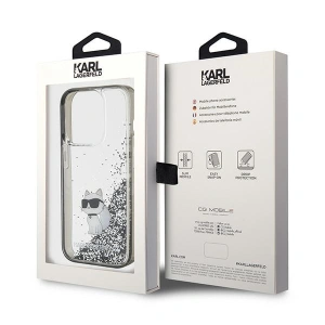 Kup Etui Karl Lagerfeld KLHCP15XLKCNSK Apple iPhone 15 Pro Max hardcase Liquid Glitter Choupette transparent - KLD1700 - {ean13} - Sklep Home Screen
