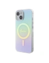 Kup Etui Guess GUHMP15SHITSQ Apple iPhone 15 keménytok IML Iridescent MagSafe türkiz/turquoise - GUE2886 - {ean13} - Sklep Home Screen