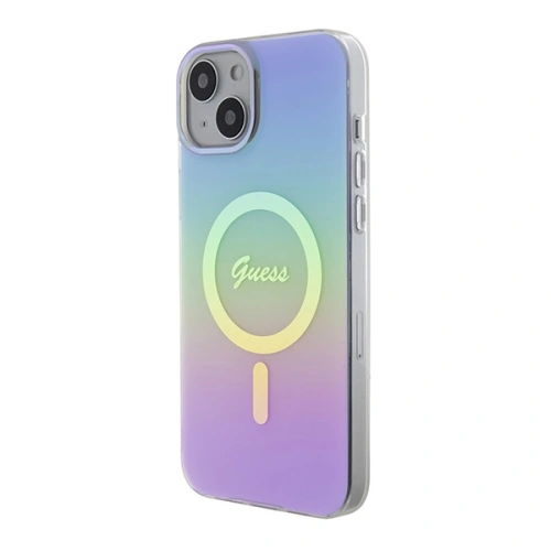 Kup Guess Apple Geantă GUHMP15SHITSU iPhone 15 hardcase IML Iridescent MagSafe violet/violet - GUE2887 - {ean13} - Sklep Home Screen