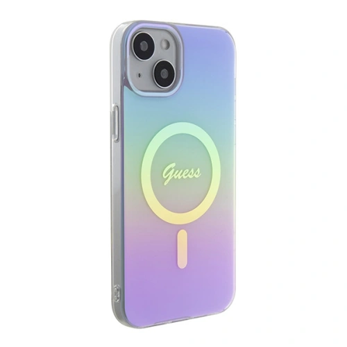 Kup Guess Apple Geantă GUHMP15SHITSU iPhone 15 hardcase IML Iridescent MagSafe violet/violet - GUE2887 - {ean13} - Sklep Home Screen