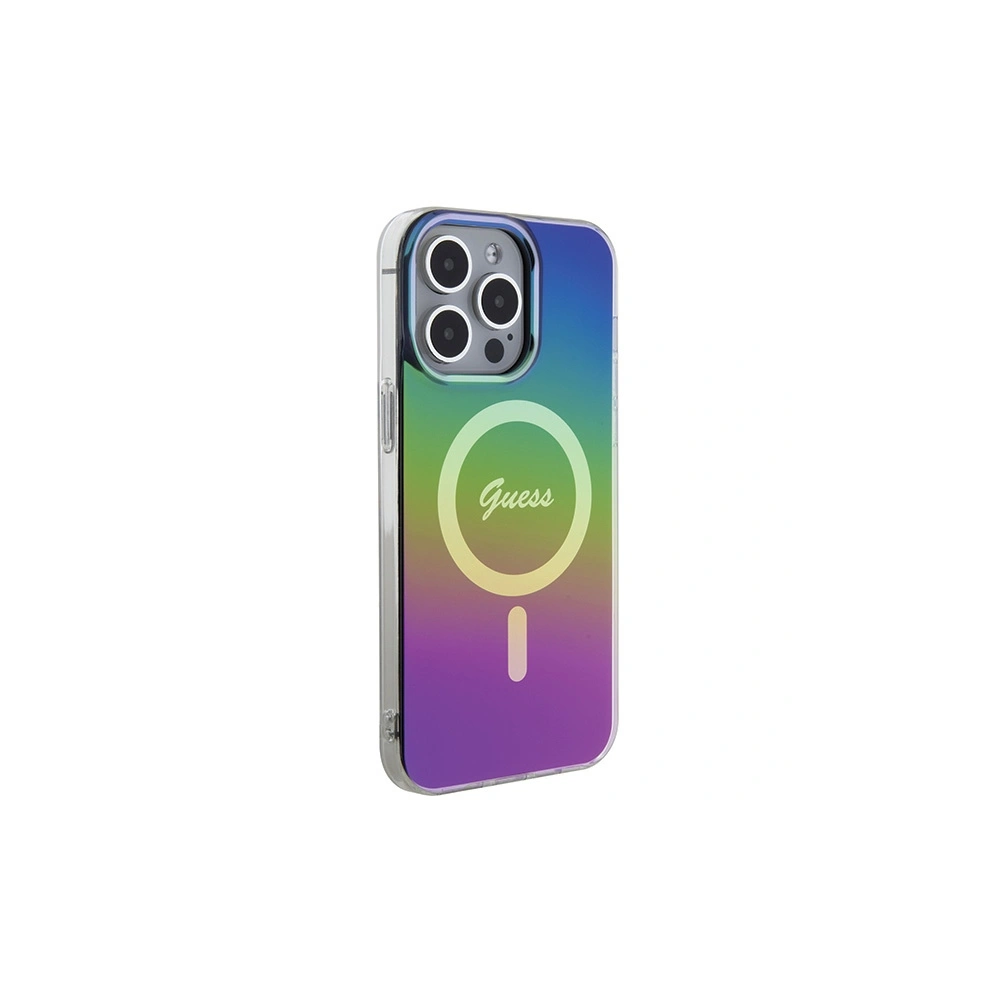 Etui Guess GUHMP15XHITSK Apple iPhone 15 Pro Max hardcase IML Iridescent MagSafe wielokolorowy/rainbow