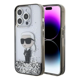 Kup Etui Karl Lagerfeld KLHCP15XLKKNSK Apple iPhone 15 Pro Max hardcase Liquid Glitter Ikonik áttetsző - KLD1701 - {ean13} - Sklep Home Screen