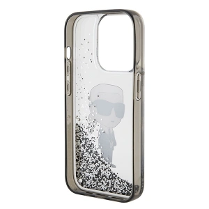 Kup Etui Karl Lagerfeld KLHCP15XLKKNSK Apple iPhone 15 Pro Max hardcase Liquid Glitter Ikonik transparent - KLD1701 - {ean13} - Sklep Home Screen