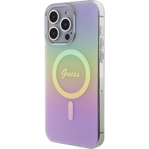 Kup Etui Guess GUHMP15XHITSP Apple iPhone 15 Pro Max hardcase IML Iridescent MagSafe różowy/pink - GUE2889 - {ean13} - Sklep Home Screen