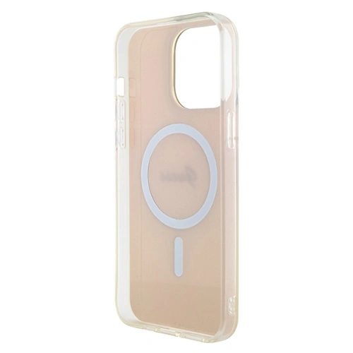 Kup Guess Apple Geantă GUHMP15XHITSP iPhone 15 Pro Max hardcase IML Iridescent MagSafe roz/roz - GUE2889 - {ean13} - Sklep Home Screen