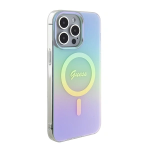 Kup Etui Guess GUHMP15XHITSQ Apple iPhone 15 Pro Max hardcase IML Iridescent MagSafe turkusowy/turquoise - GUE2890 - {ean13} - Sklep Home Screen