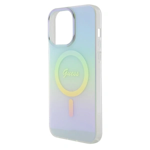 Kup Etui Guess GUHMP15XHITSQ Apple iPhone 15 Pro Max hardcase IML Iridescent MagSafe turkusowy/turquoise - GUE2890 - {ean13} - Sklep Home Screen