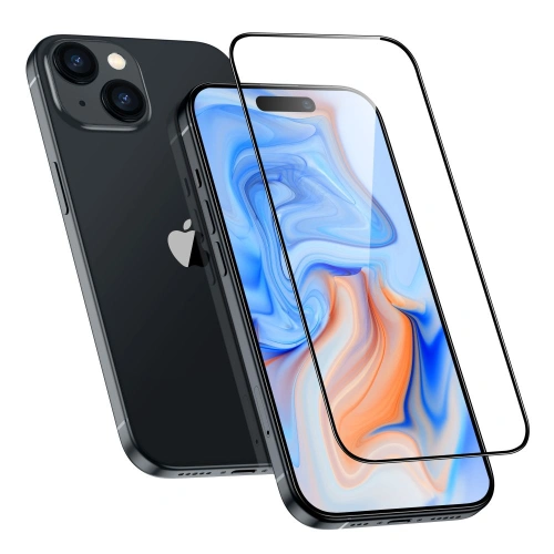 Kup Gehärtetes Glas ESR Armorite Apple iPhone 15 Schwarz - ESR733 - {ean13} - Sklep Home Screen