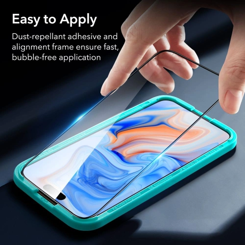 Kup Edzett üveg ESR Armorite Apple iPhone 15 Fekete - ESR733 - {ean13} - Sklep Home Screen