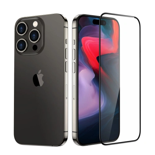 Kup Gehärtetes Glas ESR Armorite Apple iPhone 15 Pro Max Schwarz - ESR736 - {ean13} - Sklep Home Screen