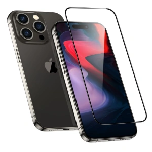 Kup Gehärtetes Glas ESR Armorite Apple iPhone 15 Pro Max Schwarz - ESR736 - {ean13} - Sklep Home Screen