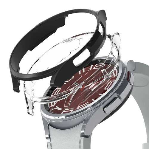 Kup Ringke Samsung Carcasă Slim Galaxy Watch 6 Classic 47mm transparentă și neagră [2 PACK] - RGK1833 - {ean13} - Sklep Home Screen