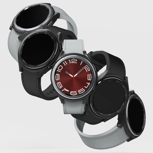 Buy Ringke Slim Samsung Galaxy Watch 6 Classic 47mm Clear & Black [2 PACK] - RGK1833 - {ean13} - Home Screen Store Europe