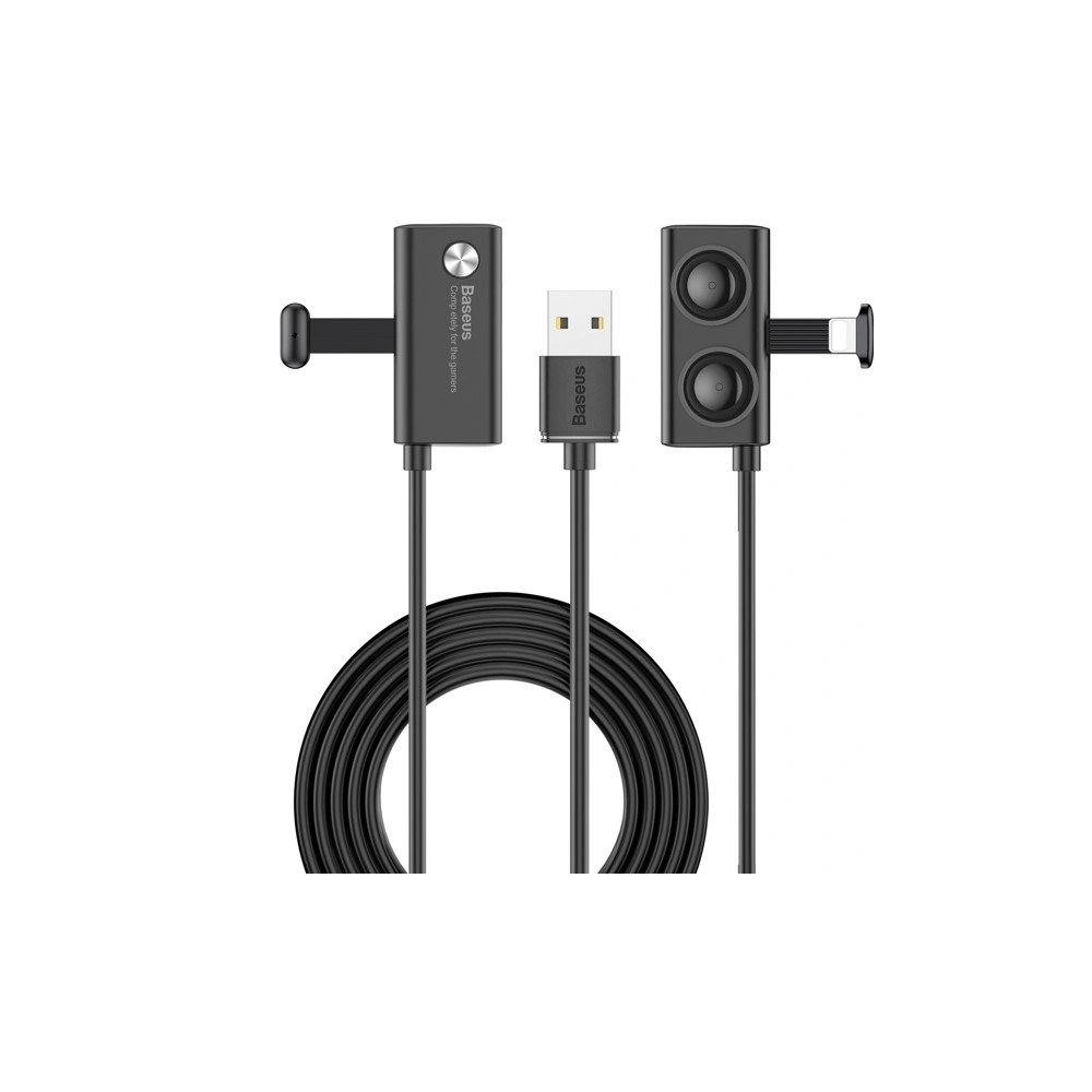 Kabel lightning gamingowy Baseus Suction Cup 3m 1.5A