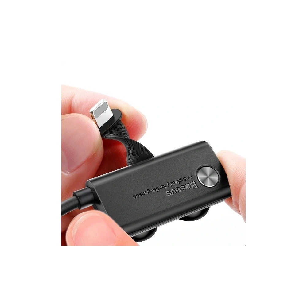 Kabel lightning gamingowy Baseus Suction Cup 3m 1.5A