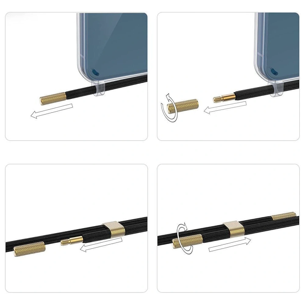 Etui Tech-Protect Flexair Chain MagSafe Apple iPhone 15 Pro Black & Beige