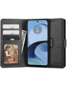 Etui Tech-Protect Wallet Motorola Moto G14 Fekete