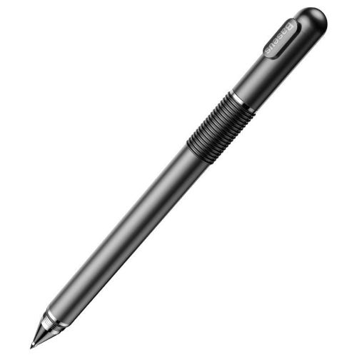 Kup Răzuitor stilou 2în1 Baseus Golden Cudgel stylus (negru) - BSU337BLK - {ean13} - Sklep Home Screen