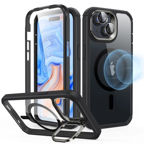 Buy ESR Armor Tough Kickstand HaloLock MagSafe Apple iPhone 15 Clear/black - ESR737 - {ean13} - Home Screen Store Europe