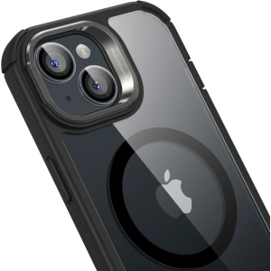 ESR Apple Carcasă Armor Tough Kickstand HaloLock MagSafe iPhone 15 Plus / 14 Plus Clar / negru