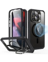 Etui ESR Armor Tough Kickstand HaloLock MagSafe Apple iPhone 15 Pro Átlátszó/fekete