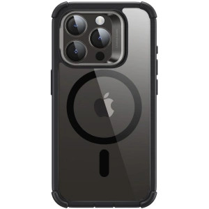 ESR Apple Carcasă Armor Tough Kickstand HaloLock MagSafe iPhone 15 Pro transparent/negru