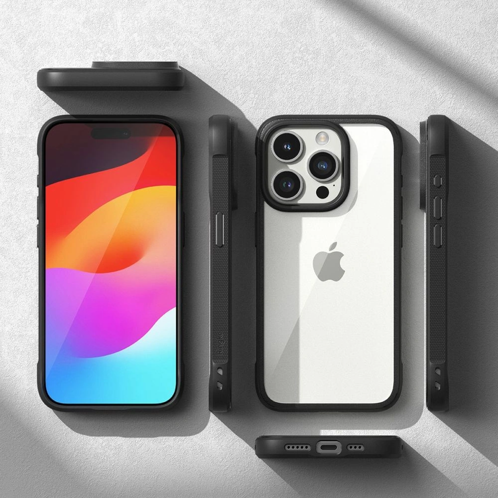 Etui Ringke Fusion Bold Apple iPhone 15 Pro Max Black