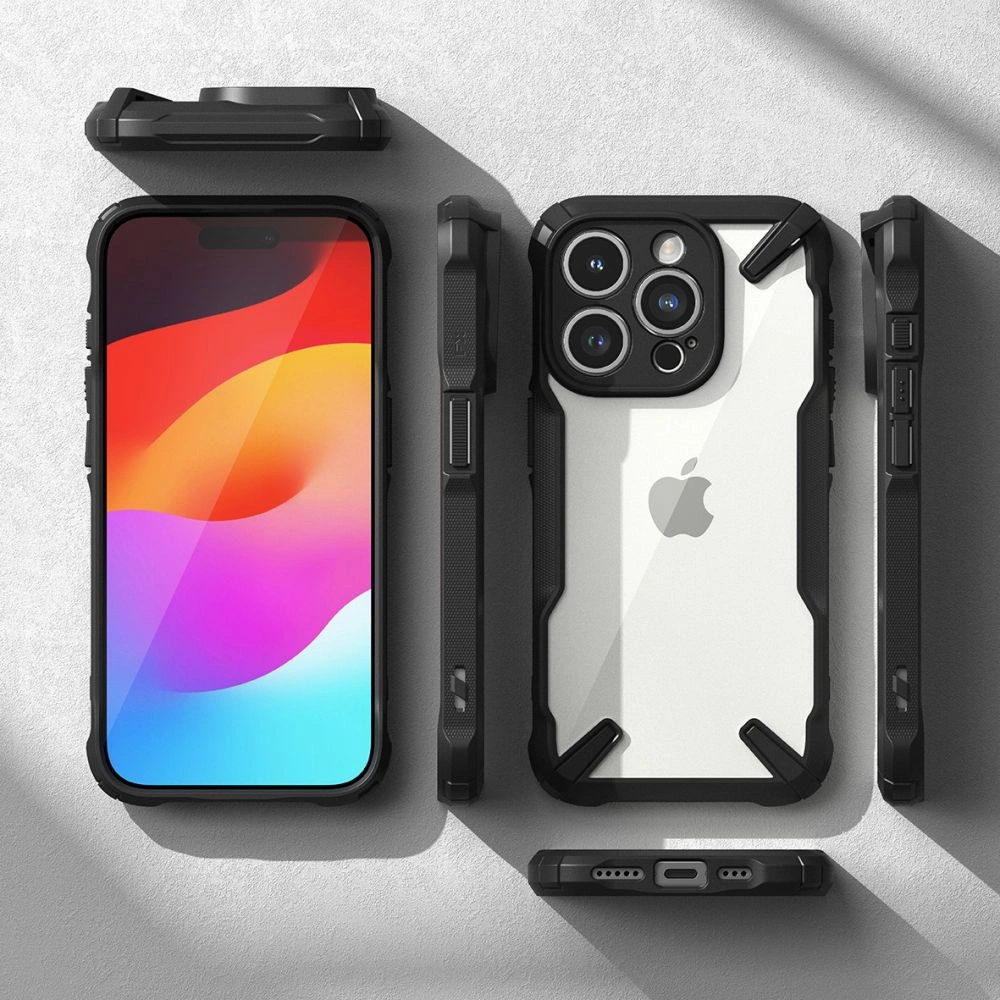 Etui Ringke Fusion-X Apple iPhone 15 Pro Max Black