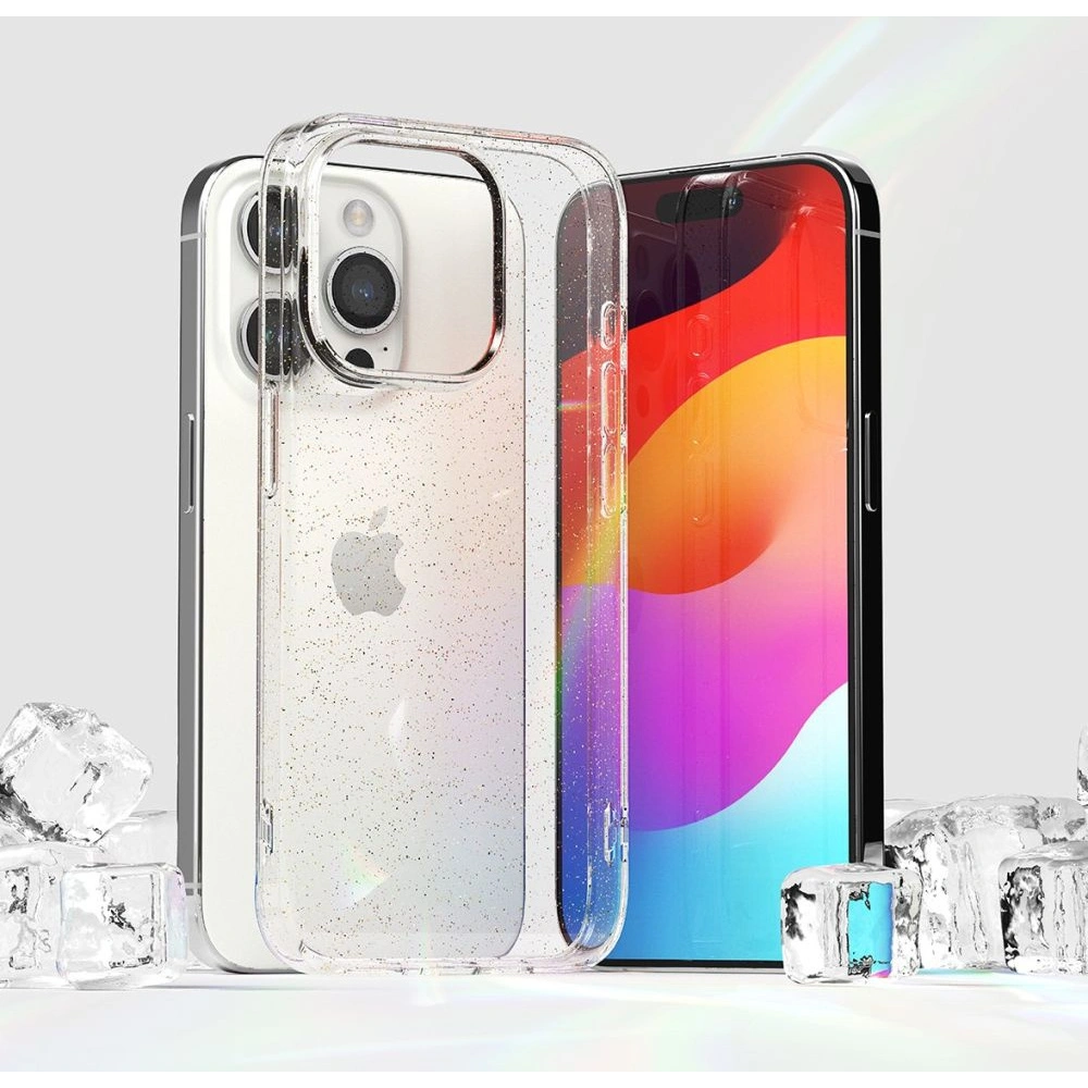 Etui Ringke Air Apple iPhone 15 Pro Max Glitter Clear
