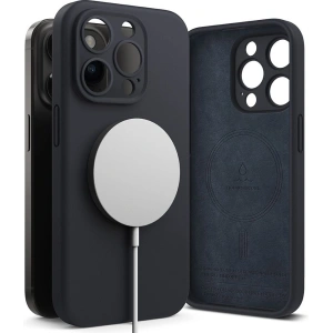 Buy Ringke Silicone Magnetic MagSafe Apple iPhone 15 Pro Max Deep Blue - RGK1841 - {ean13} - Home Screen Store Europe