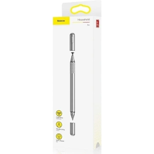 Kup Rysik długopis 2w1 Baseus Zlatý kladivo stylus (stříbrný) - BSU338SLV - {ean13} - Sklep Home Screen