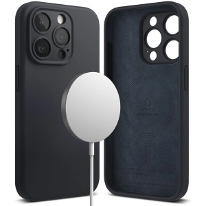 Buy Ringke Silicone Magnetic MagSafe Apple iPhone 15 Pro Max Deep Blue - RGK1841 - {ean13} - Home Screen Store Europe