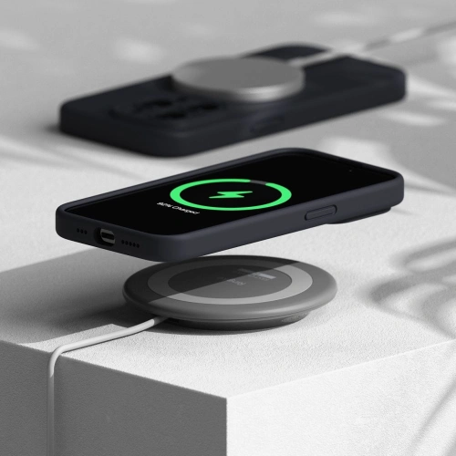 Kup Ringke Apple Caz Silicone Magnetic MagSafe iPhone 15 Pro Max Deep Blue - RGK1841 - {ean13} - Sklep Home Screen