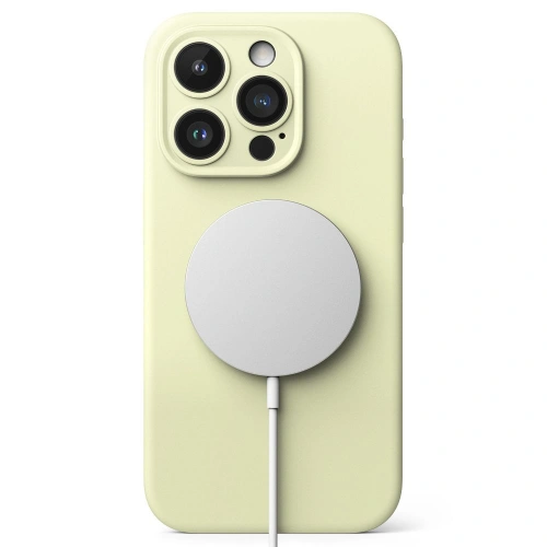 Kup Ringke Apple Caz Silicone Magnetic MagSafe iPhone 15 Pro Max Sunny Lime - RGK1842 - {ean13} - Sklep Home Screen