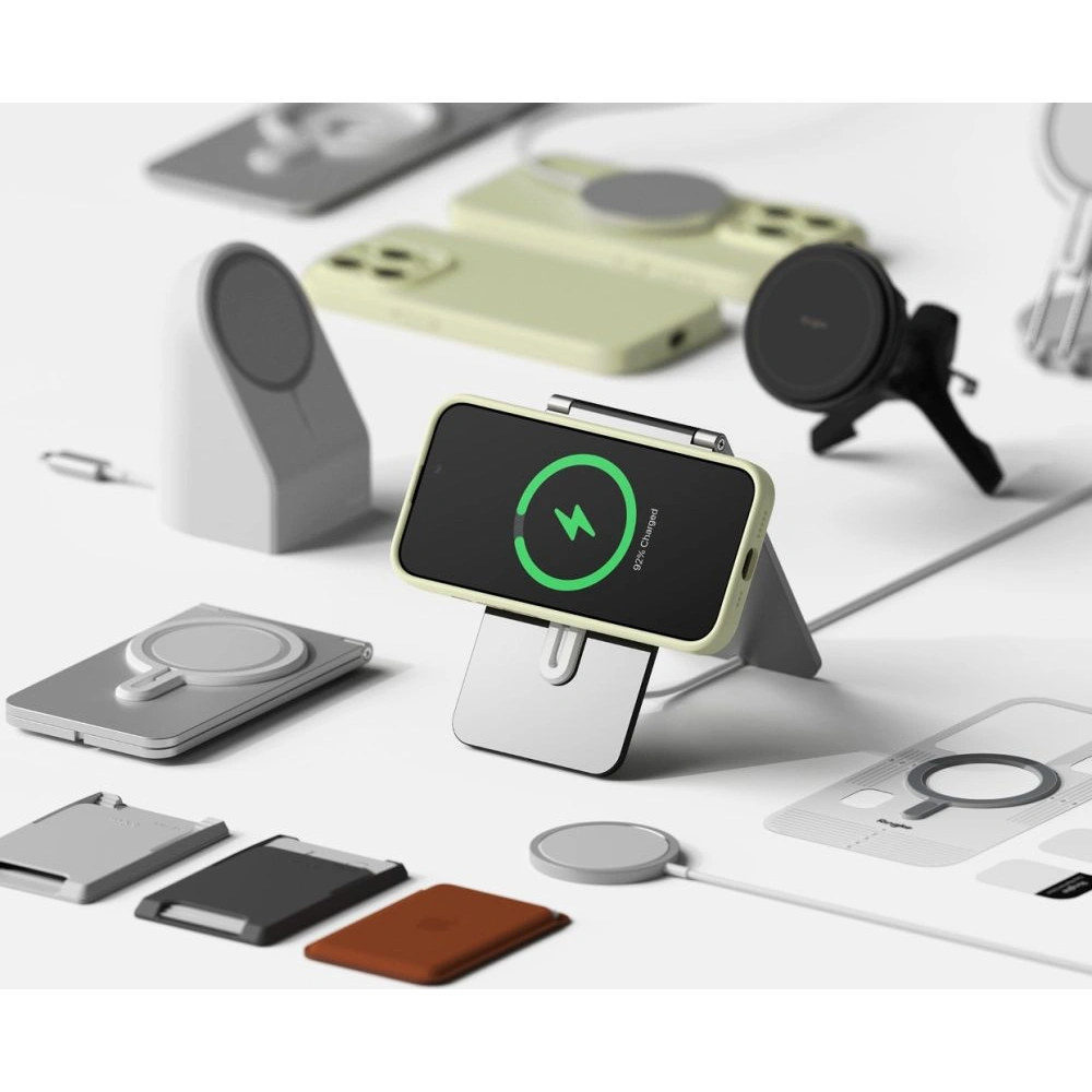 Etui Ringke Silicone Magnetic MagSafe Apple iPhone 15 Pro Max Sunny Lime