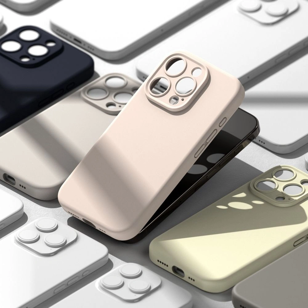 Etui Ringke Silicone Magnetic MagSafe Apple iPhone 15 Pro Max Pink Sand