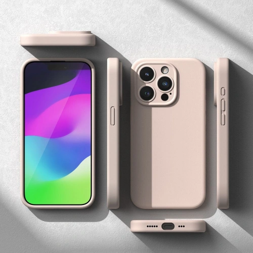 Kup Ringke Apple Carcasă Silicone Magnetic MagSafe iPhone 15 Pro Max Pink Sand - RGK1843 - {ean13} - Sklep Home Screen